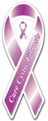 Cure Cystic Fibrosis Ribbon
